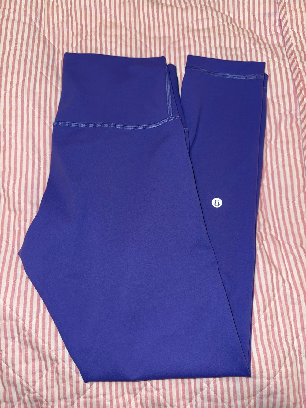 lululemon athletica Purple Leggings with Logo